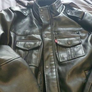 Black Sherpa-lined Jacket